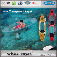 100% Transparente Kayak Assentos Único / Duplo